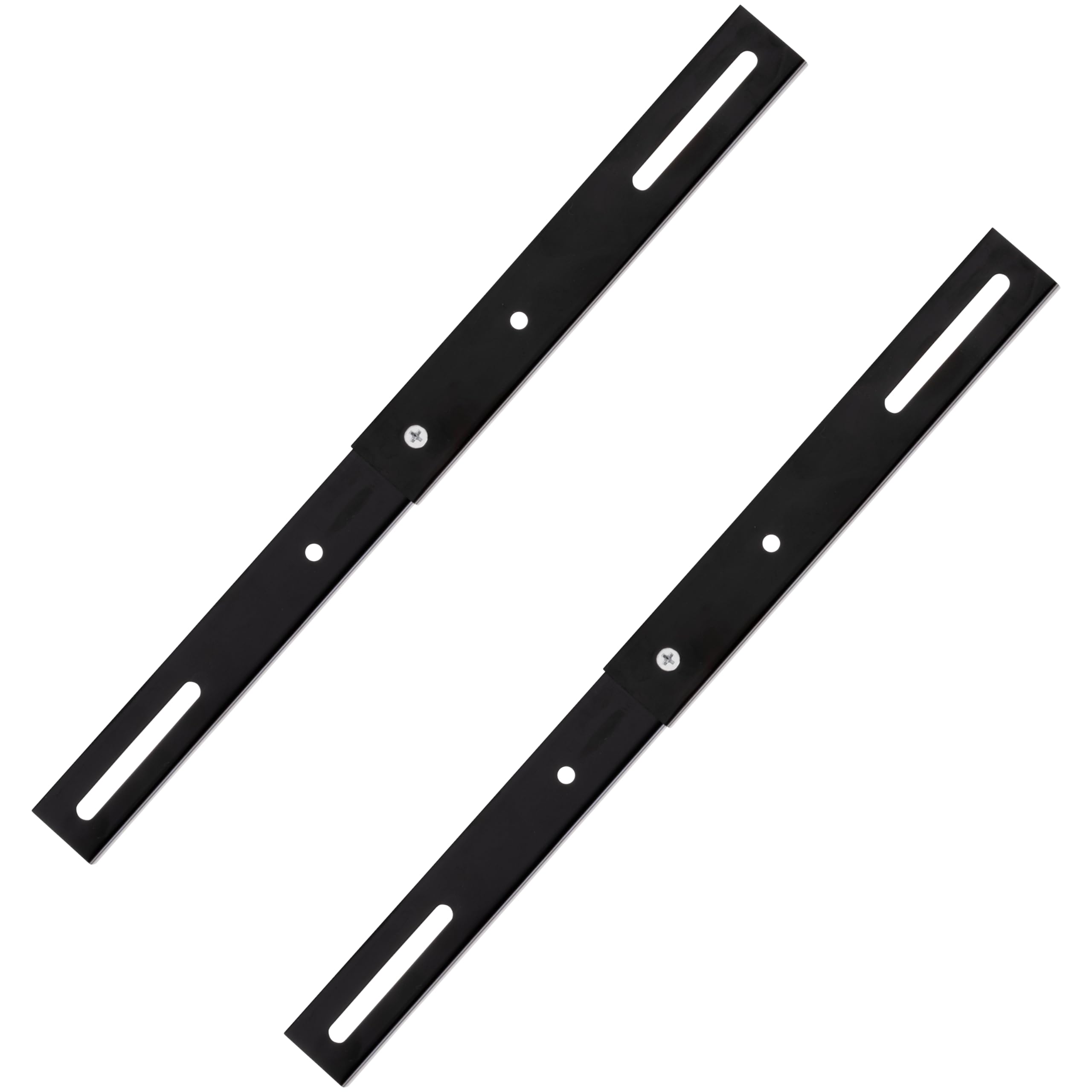 Burg-Wachter Adjustable Post Box Gate & Railing Mounting Bracket Kit, Black