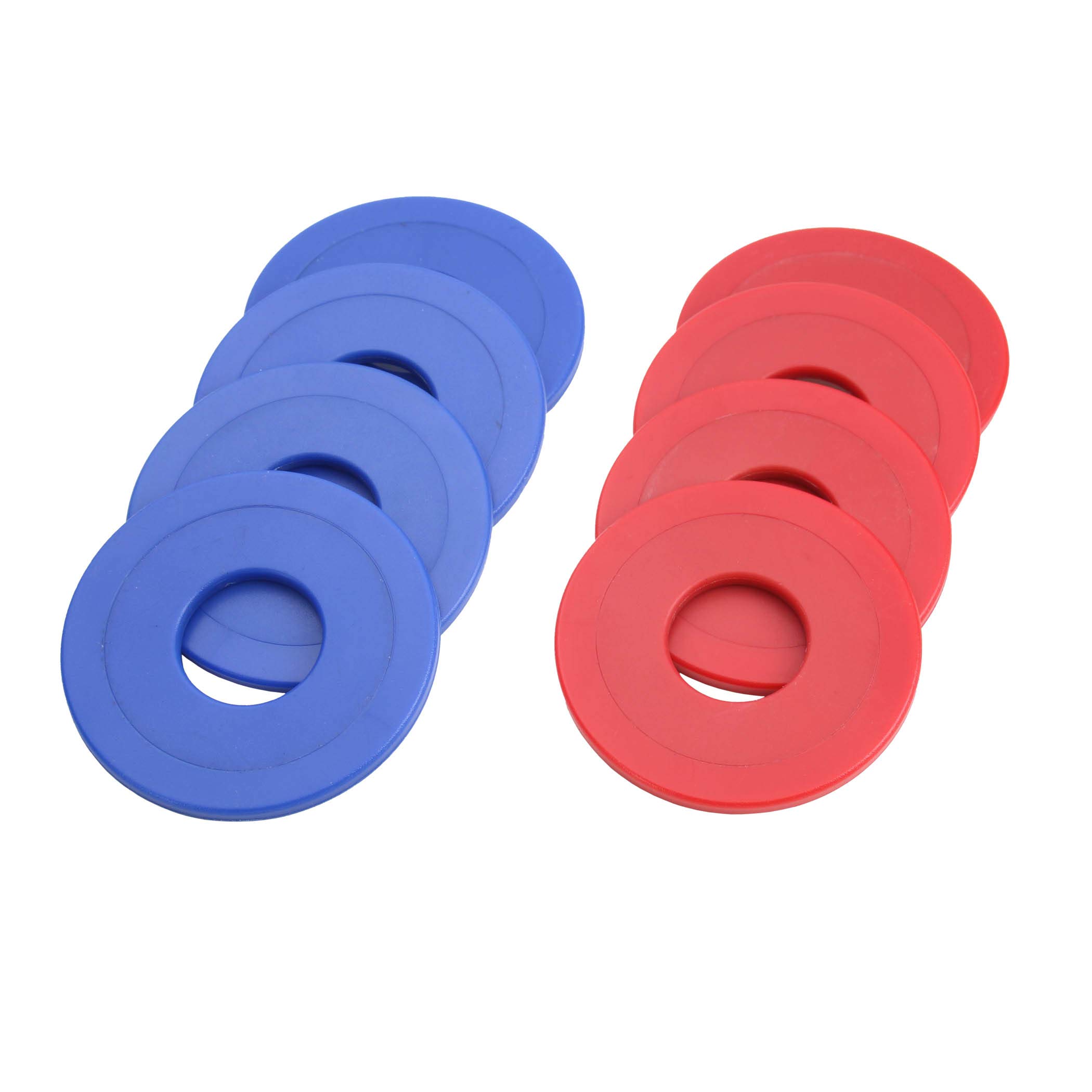 GoSports Bottle Opener Replacement Washer Set - Plastic Coated Metal with Bottle Opener - Set of 8 Washers