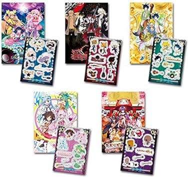 Amazon Co Jp みんなのくじ Show By Rock 2nd Liveだニャン F賞 楽譜風ノート ステッカーセット 全5種各1個セット 文房具 オフィス用品