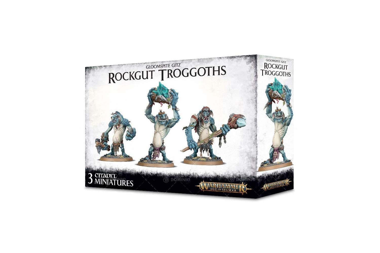Games Workshop - Warhammer Age of Sigmar - Gloomspite Gitz: Rockgut Troggoths