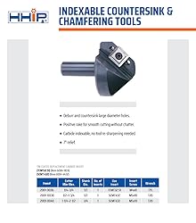 HHIP 2001-0038 1/2-1-3/4 Inch Indexable Countersink