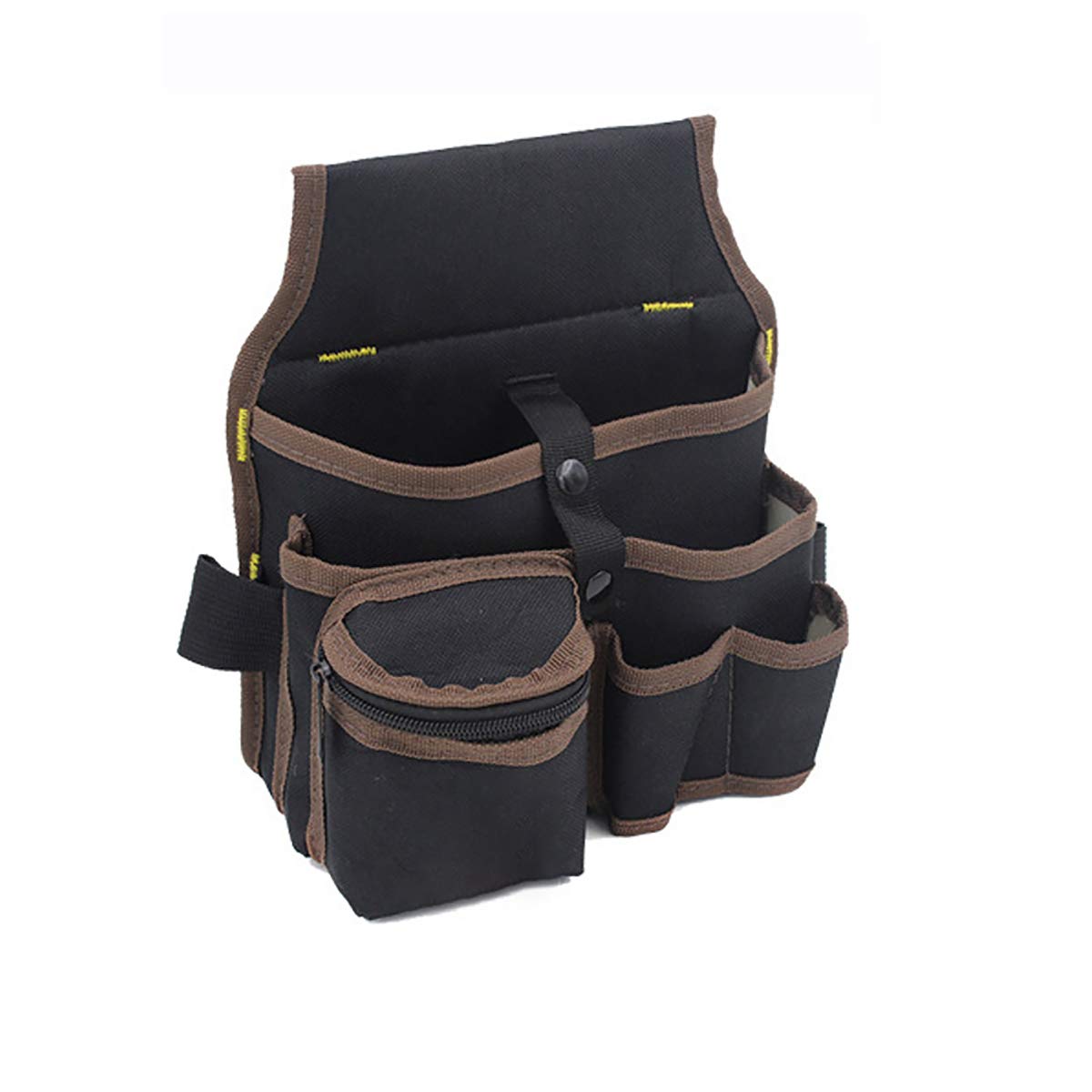 Electrician Waist Pack Tool Belt Pouch Builders Bag Belt Storage Tool Bag with 7 Pocket for Garden Electrician Carpenter Plumber Technician and Painter