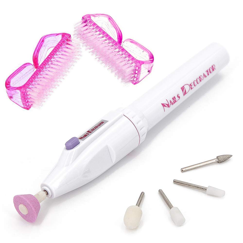 Electric Nail Drill Kit, Nail Files and Buffers Manicure and Pedicure