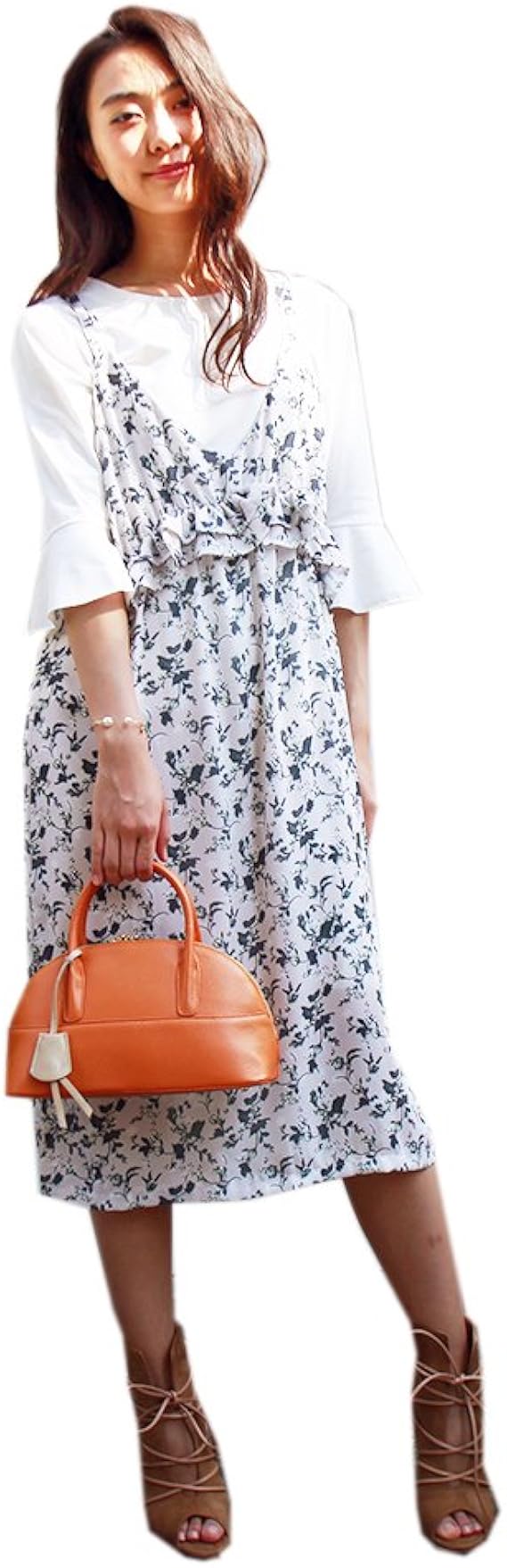 Amazon ガーリードール Girly Doll ワンピース S1 G 9012nrj 16春夏商品 花柄 ワンピース レディース 春夏 ワンピ フラワー キャミワンピ キャミワンピース ロングワンピ F 花柄 ワンピース チュニック 通販