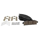 TRQ Front Brake Pads Ceramic Compatible with