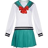 IMDAET Anime Cosplay Costume for Saiki K Cosplay Costume Full Set,Girls and Women Anime Uniform Halloween Outfit