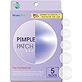 Pimple Patches for Face, 5 Sizes(8,10,12,14,16mm)108 pcs Acne Patches Hydrocolloid Precise Matches Different Sizes Acne, Spot Stickers With Tea Tree Oil Salicylic Acid Centella Covering Zits Blemishes
