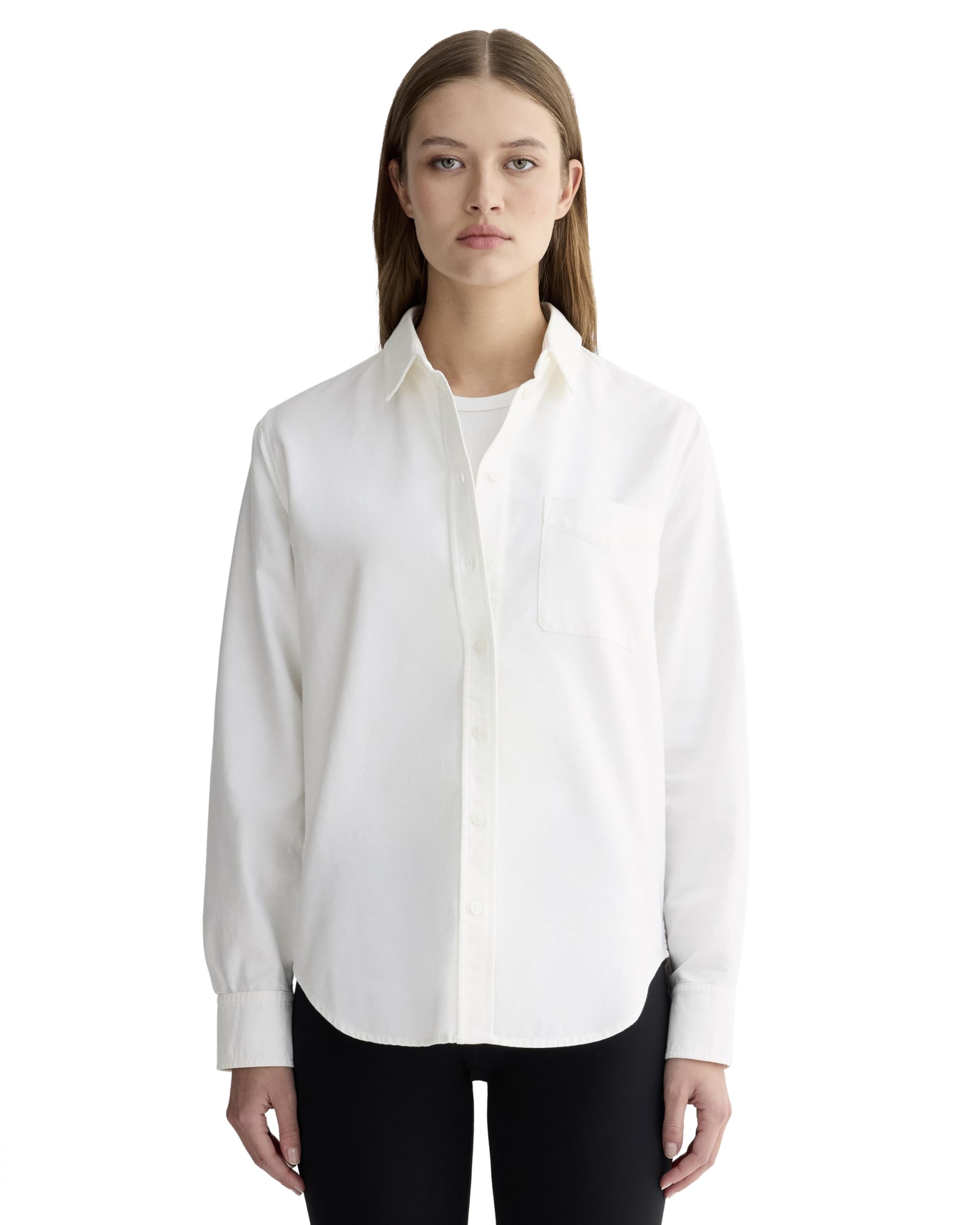 Everlane The Must-Have Oxford Shirt – White Size 8