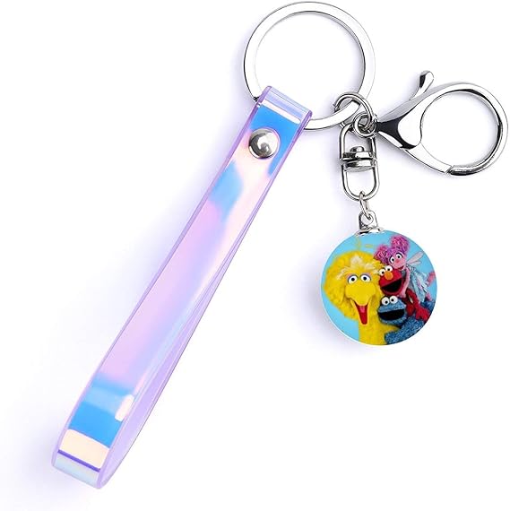 Amazon Co Jp キーホルダー 車キーホルダー 携帯 鍵バッグ 飾り コスプレ道具 プレゼント ペンダント キーチェーン 人気 アニメ 可愛い飾り プレゼント キーホルダー かわいい チャーム タッセル キーチェーン セサミストリート 服 ファッション小物