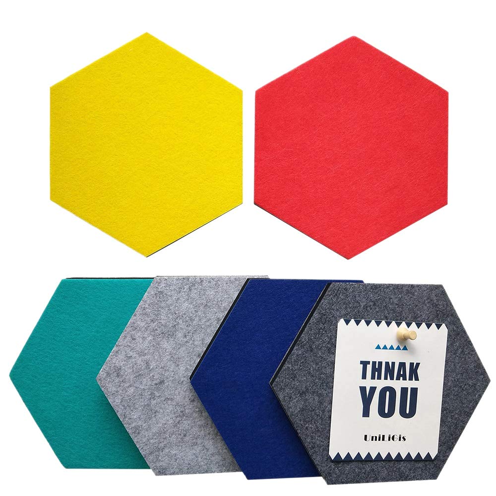 Baldosas De Tablero De Corcho De Fieltro Notas 7X6.1X0.32 Pulgadas