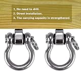 WAREMAID 2 Pack Hammock Chair Hanging Kit Stainless Steel 450kg view 2