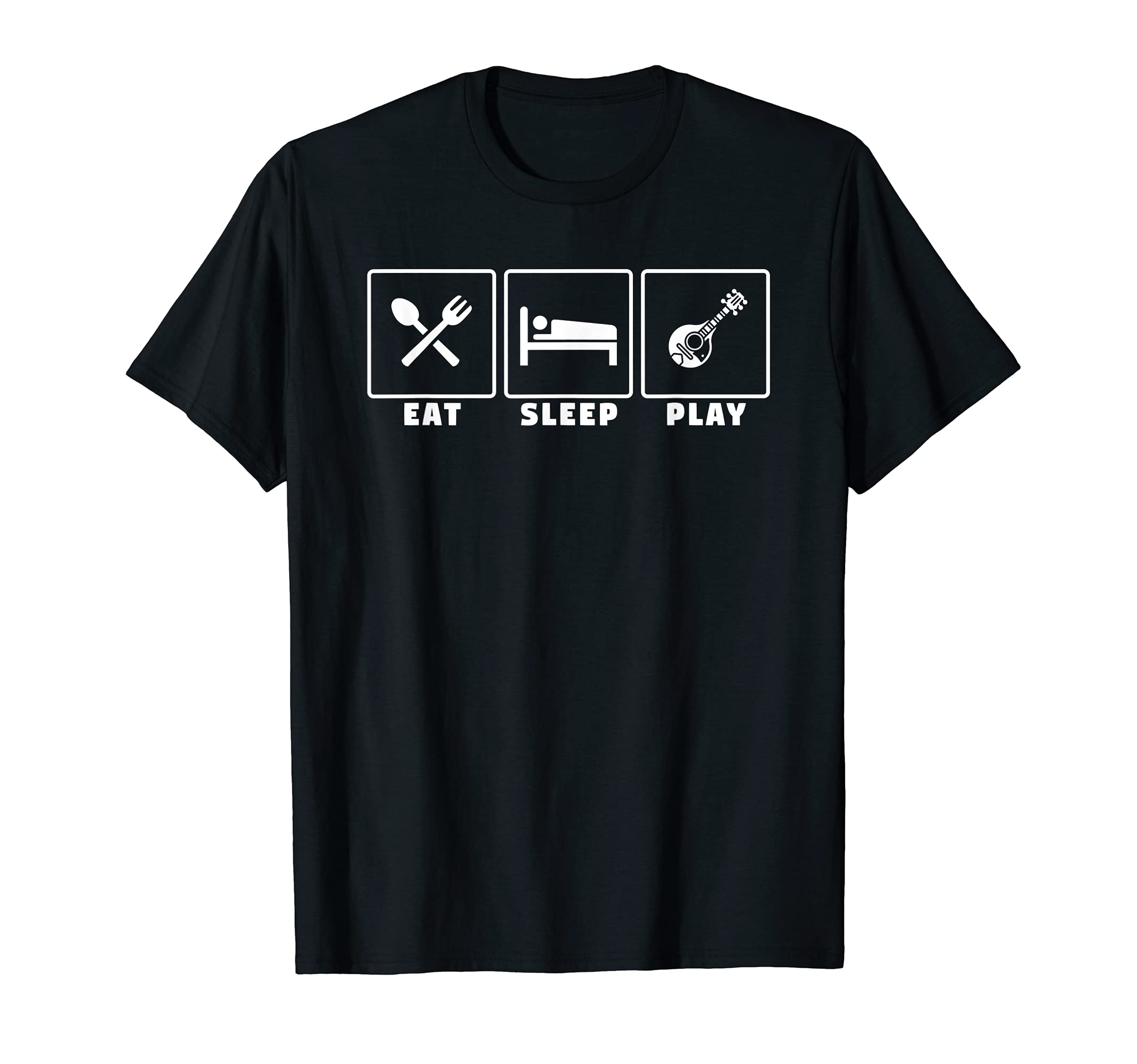 Eat sleep play mandolin mandolin player T-Shirt