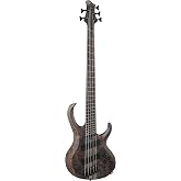 Ibanez Bass Workshop BTB805MS 5-string Bass Guitar - Transparent Grey Flat