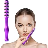 TJSTJS 2025 Beauty Roller – Germanium Stone Face Sculpting Tool, Uplift Facial Massaging Beauty Tool, Firming Massage Wand for Skin Tightening, Portable Cooling & Sculpting (Purple)