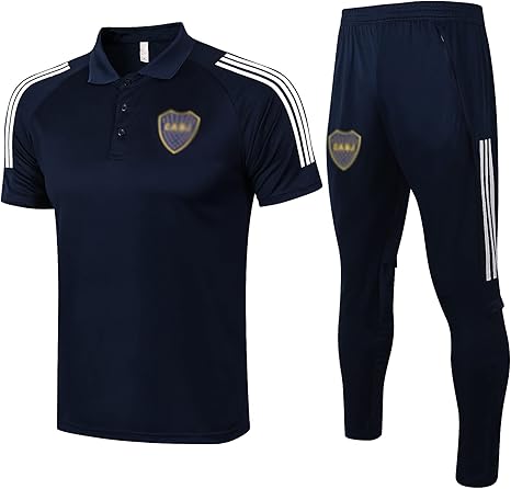Amazon Co Jp Boca Juniors ボカジュニアーズ 21サッカーポロシャツ サッカーパンツ アダルトサッカートレーニング ユニフォームセット スポーツギフト Royal Blue Xl ホーム キッチン