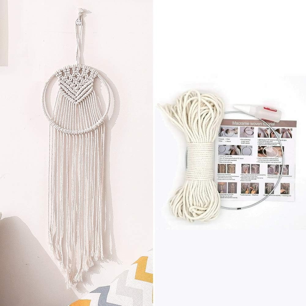 Maydear Macrame Wall Hanging Kit DIY Bohemian Chic Woven ...