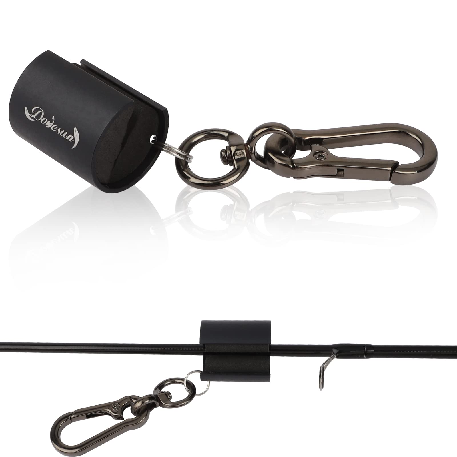 Dovesun Creek Rod Clips Wearable Fishing Rod holder Fishing Rod Clip Fly Fishing Accessories 1PC