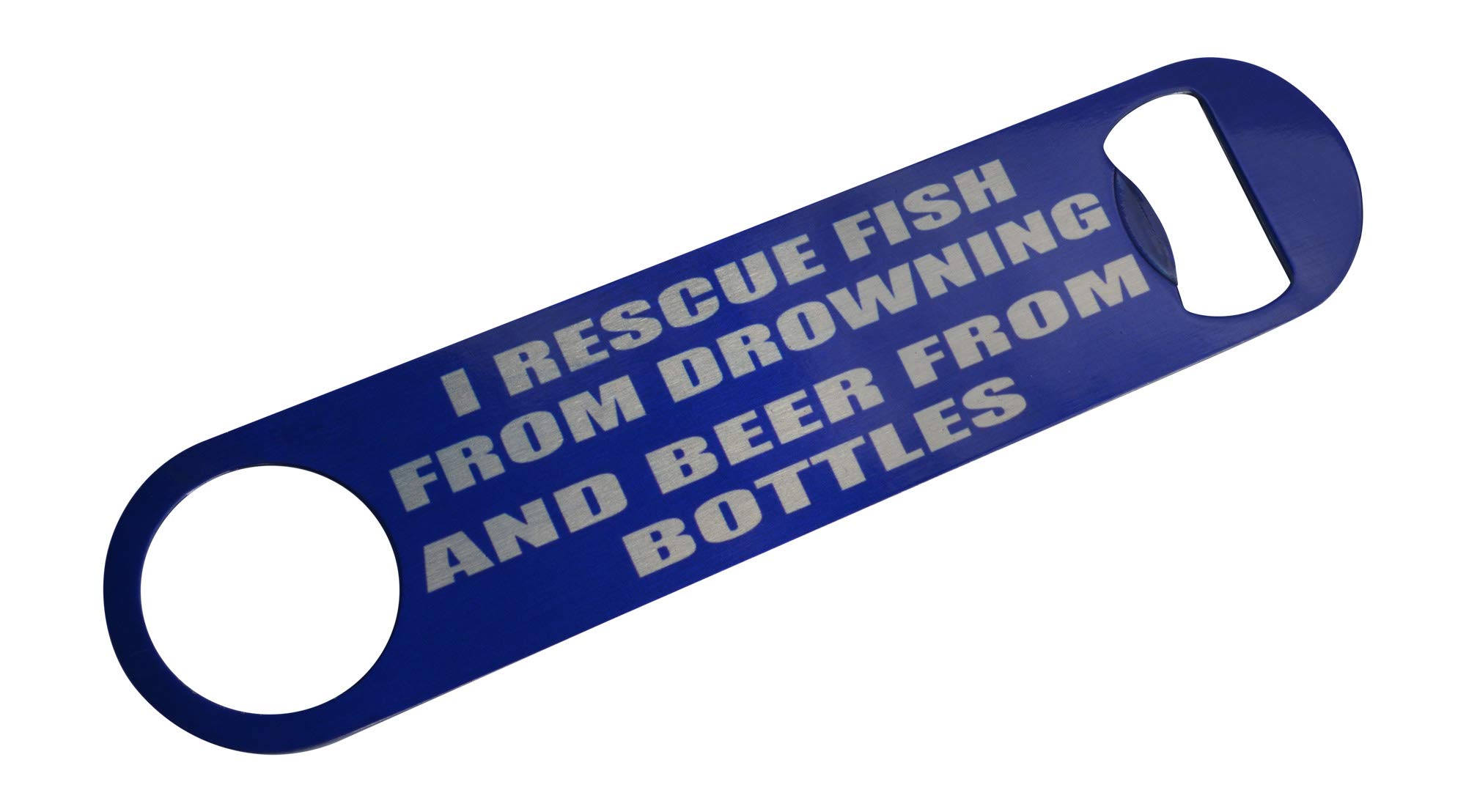 Rogue River Tactical Funny Fishing Bottle Opener Heavy Duty Gift For Men Dad Father Husband Rescue Fish