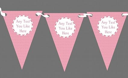 Madchen Pink Love Herzen Willkommen Zuhause New Baby Wimpelkette