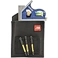 Diamondback 715 Utility Pocket - Small Tool Pouch with Belt Clip & Magnet - Pocket-Sized Utility Pouches for Notepad, Combo Square or Small Tools - Ideal Carpenter & Electrician Tool Belt Pouches