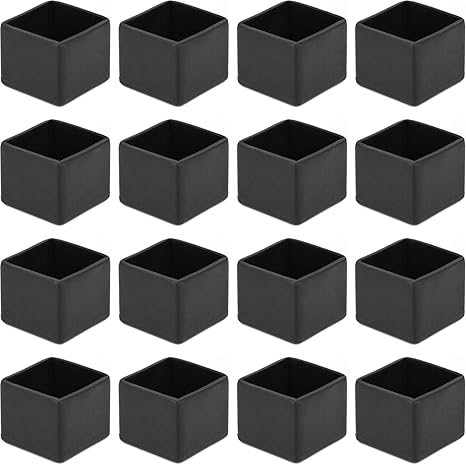 Anwenk 25 X 25mm Square Chair Leg Floor Protectors Table Leg