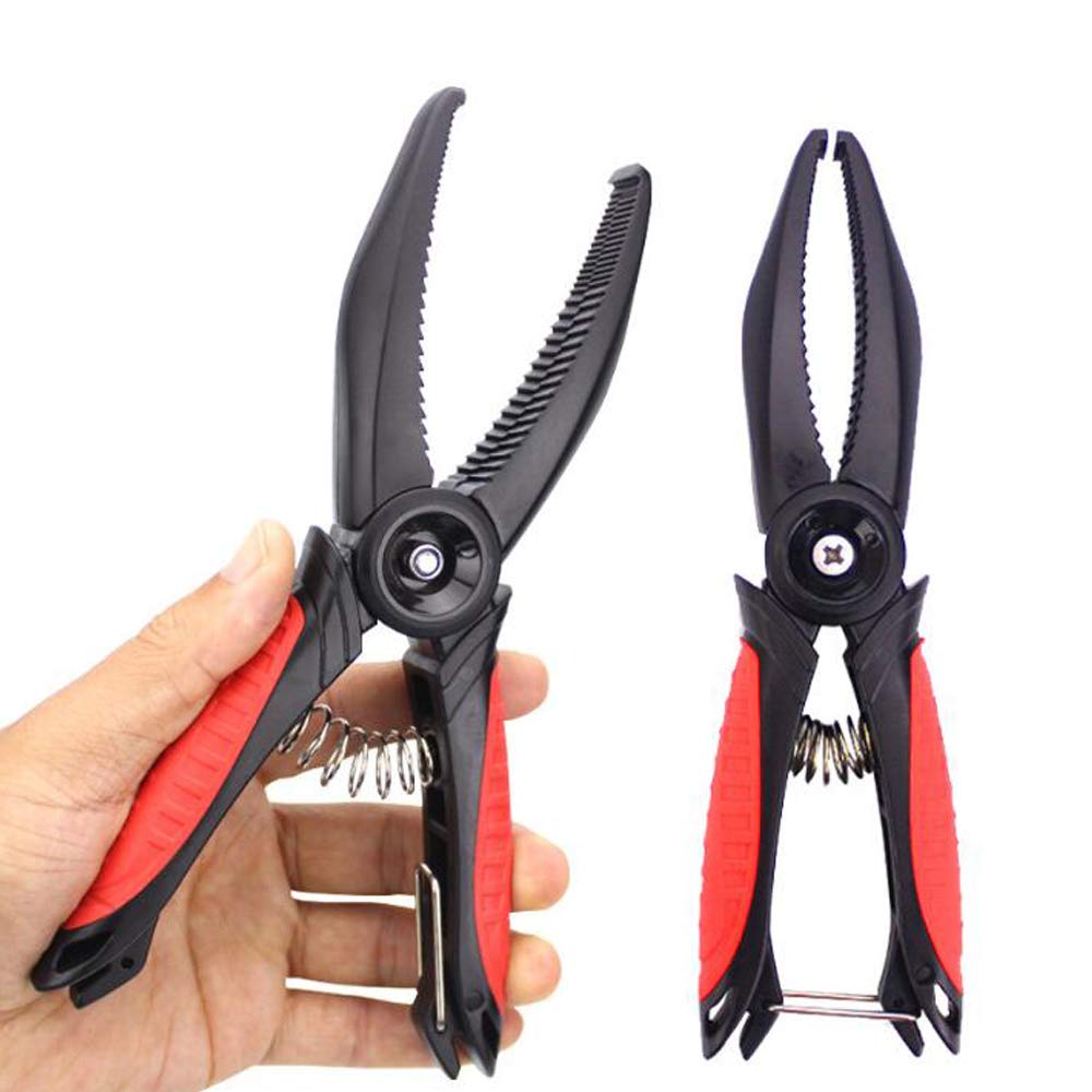 VOANZO Outdoors Plastic Fish Lip Grippers with Missing Rope, 6.9 inch Fish Mouth Grabber