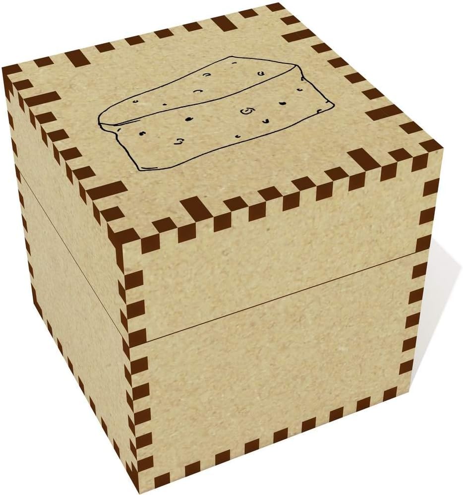 Azeeda Medio Cuña De Queso Joyería Caja (JB00045605): Amazon.es: Juguetes y juegos