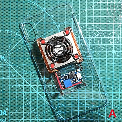 Diy ポータブルクリエイティブ携帯電話ラジエータースマートフォンゲームクーラー 半導体冷凍 冷却ファン ケース