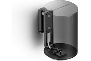 Flexson Wall Mount for SONOS ERA100 - Black (Pair)