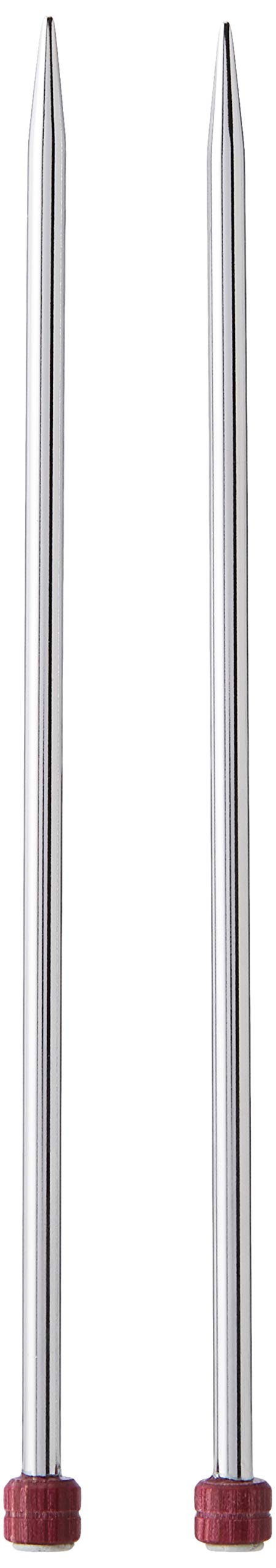 KnitPro KP10285 Nova Metal Knitting Needles Length 4mm x 15cm, Silver