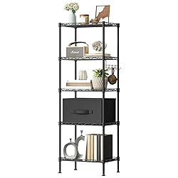 HOOBRO 5-Tier Storage Rack, Wire Shelving Unit with