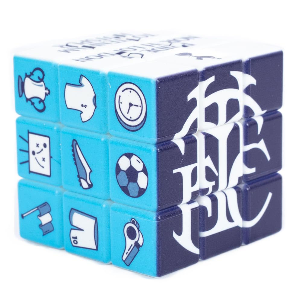 Tottenham Hotspur Rubiks Cube Toy - White/Navy, 8 x 12 x 16 cm