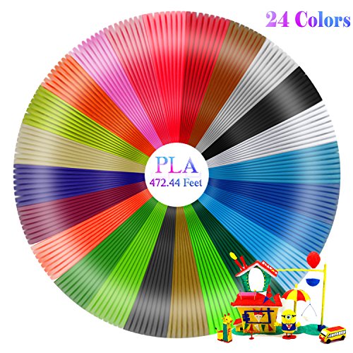 Philonext 3D Pen/3D Printer Filament, PLA 3D Pen Printer Filament Refills (24 Color) Philonext 3D Pen/3D Printer Filament, PLA 3D Pen Printer Filament Refills (24 Color)