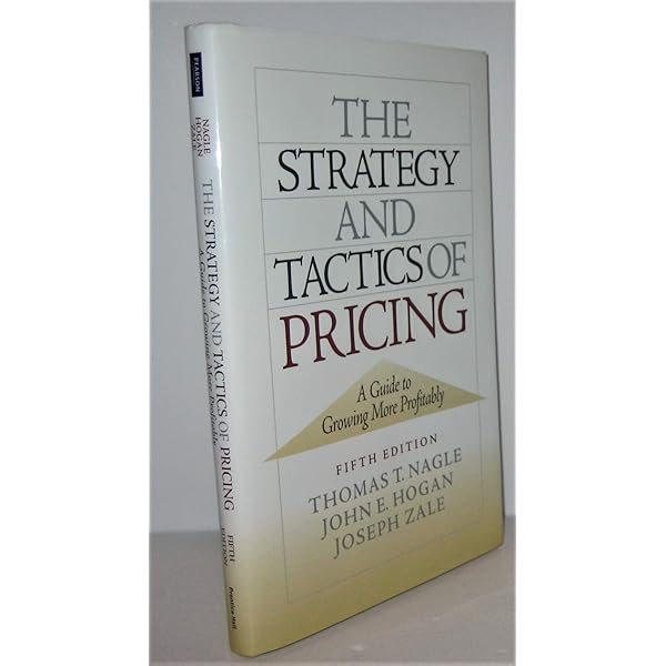 Amazon.com: The Strategy and Tactics of Pricing: A Guide to