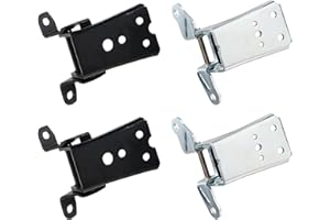 RIYHCH 4PCS Upper & Lower Door Hinge Set Left & Right Side Fit for Ford F150 F250 F350 Bronco LTD Fairmont Granada Thunderbird 1978-1997, Fit for Mercury Zephyr Marquis Cougar 1978-1986, 925-066 925-068