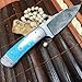 Perkin Handmade Damascus Steel Hunting Knife