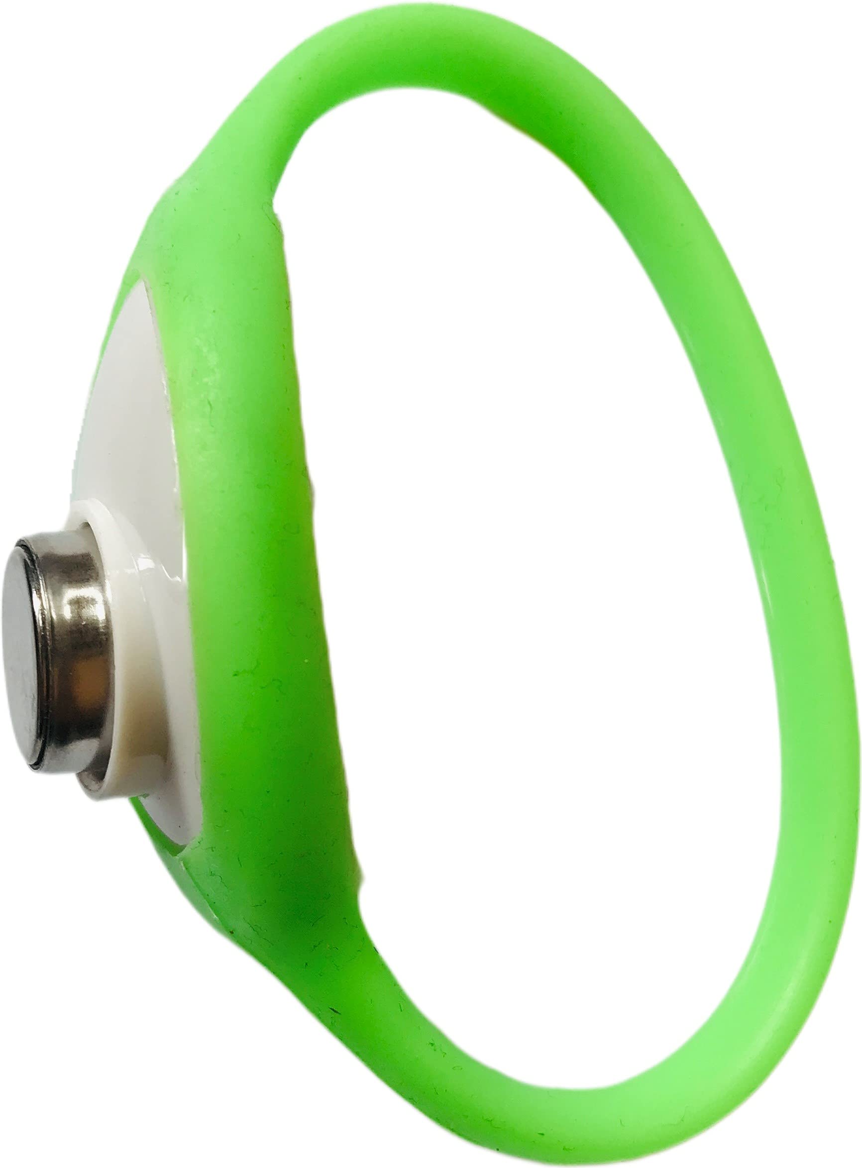 Ibutton/Dallas/Pos Key Non Magnetic Wristband Black (Green)