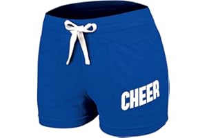 chassé Classic 100% Cotton Cheerleading Practice Short with Drawstring -