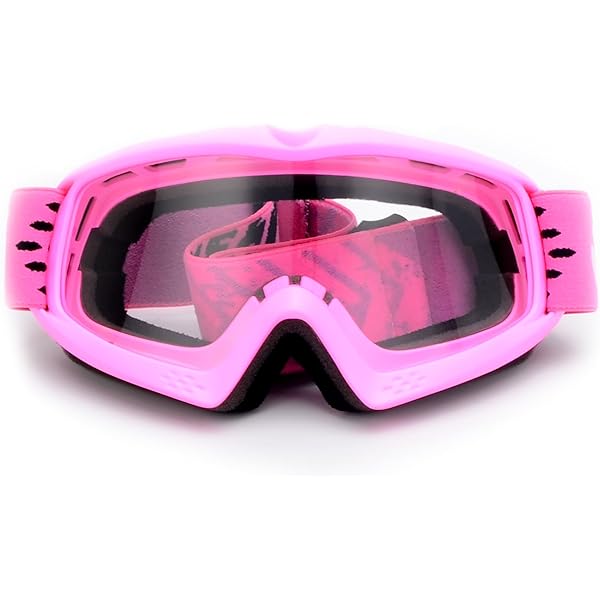 Lunettes De Moto/sport - Lot De 2 - Verres UV400 Anti-buée, Monture Souple Rembourrée - Pour Motocross, VTT, Ski, Cyclisme (adultes Et Enfants)