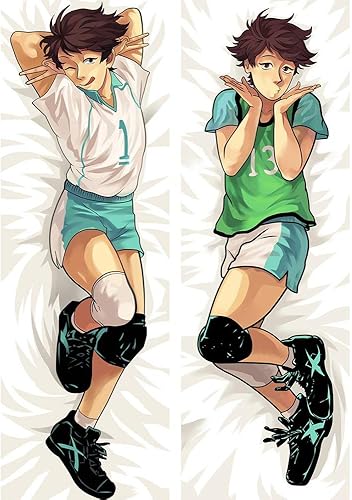 Amazon ハイキュー 及川徹 両面プリント 2way キャラグッズ アニメ 等身大 抱き枕カバー Anime Pillow 180 60cm アニメ 萌えグッズ 通販