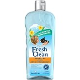 PetAg Fresh 'n Clean Itch Relief Shampoo - Rain Shower Fresh Scent Dog Shampoo - Instant Relief for Dry &amp; Irritated Skin - 18 fl oz