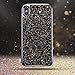 ESR Glitter Hard Case for iPhone Xs Max, Bling Hard Cover with Dual-Layer Structure [Hard PC Back Exterior + Soft TPU Interior] for The iPhone 6.5 inch(Released in 2018)(Black)