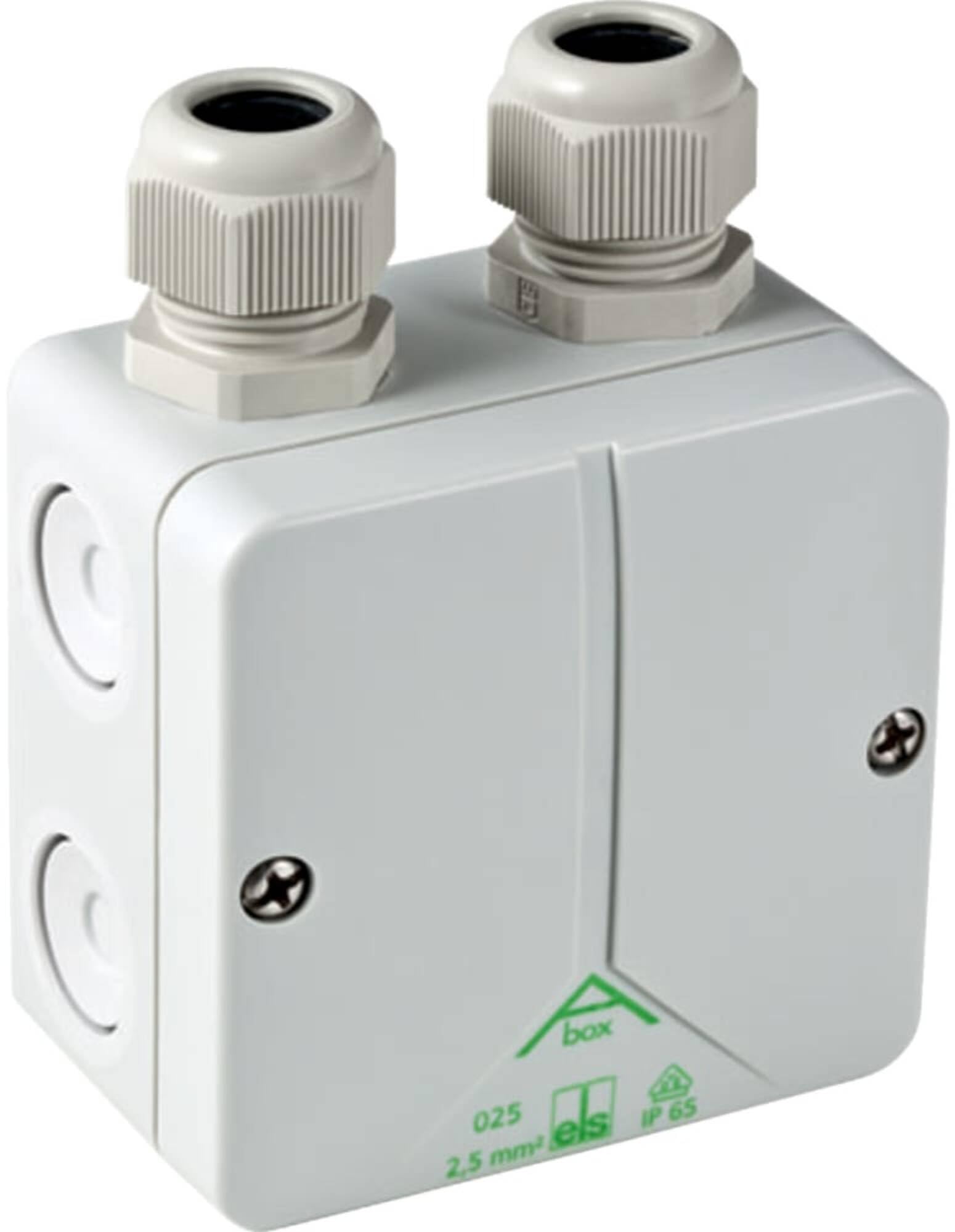 Geberit 244120001 Combination Connection Box (for Concealed Connection of Odour Extraction in Toilet Ceramic) White