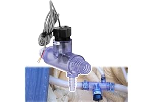 DEECARAY 6560-860 Flow Switch, Compatible with Sundancep Spas, Jacuzzi Spas, Hot Tub Flow Switch, Flow Sensor with Tee, Replacement 6560-860