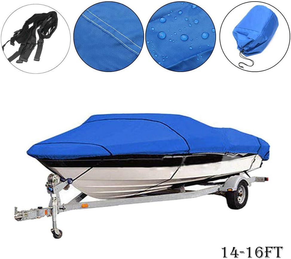 Bootsplane 25-28 Fuß V-Rumpf - 3-lagiges Oxford-Gewebe Mit 5 Gurten