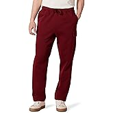 Amazon Essentials mens Cargo Fleece Sweatpant with Open Hem