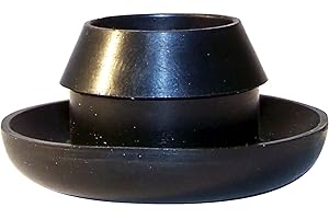 RUKSE D35 and D44 Differential Black Rubber Cover Plug fits Wrangler YJ TJ and Cherokee XJ