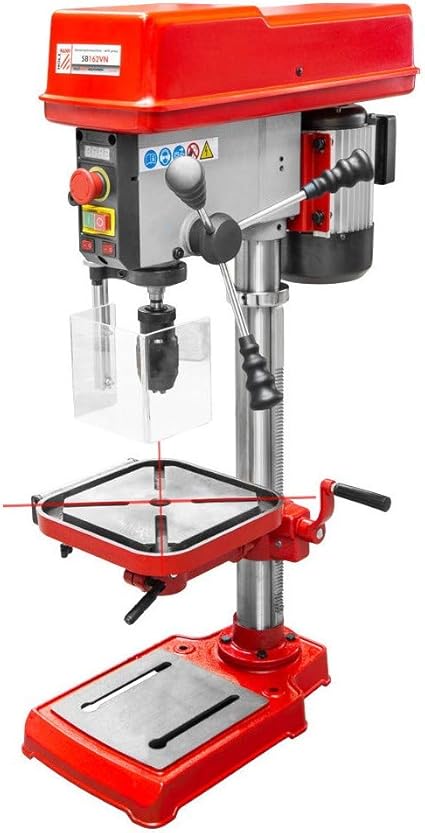Holzmann Perceuse A Colonne D Etabli Avec Variateur Et Affichage Digital 230v 550w Sb162vn 230v Holzmann Amazon Fr Bricolage