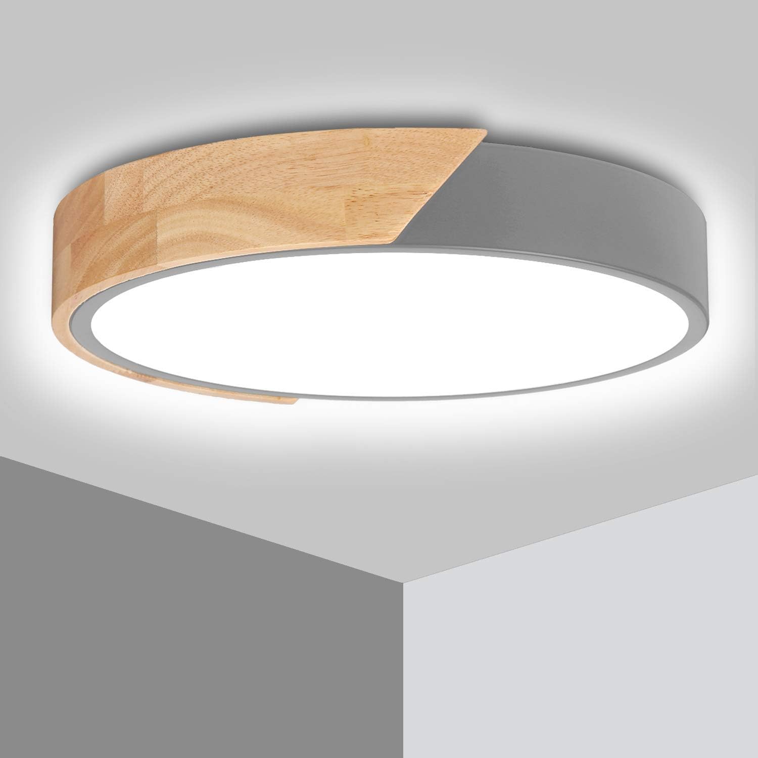 LED Ceiling Light 24W Ketom Cool White 6000K Led Ceiling Lamp 2400LM