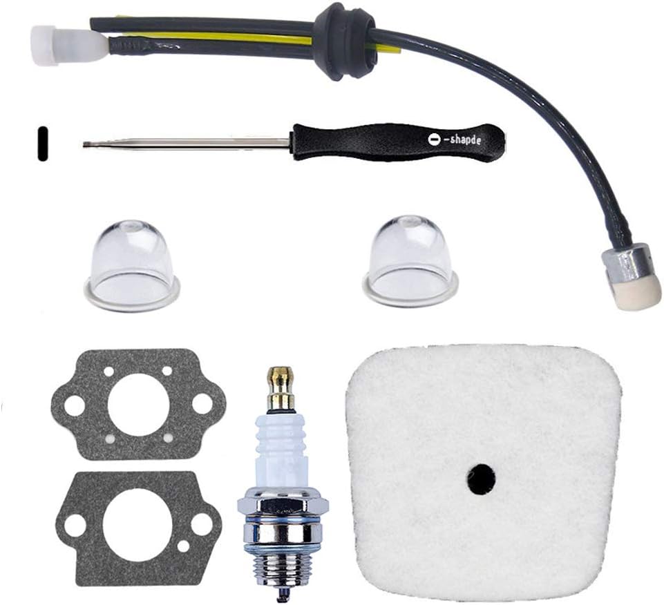 C1U-K54A Carburetor Repower Kit for 2-Cycle Mantis 7222E 7222 7225 7230 7924 7240 7920 Tiller/Cultivator with Air Filter Screwdriver, By LIYYOO : Garden & Outdoor